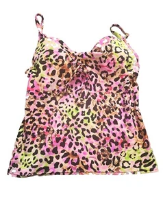 Victoria Secret Women Tankini Pink Size 34 C Padded - Picture 1 of 3