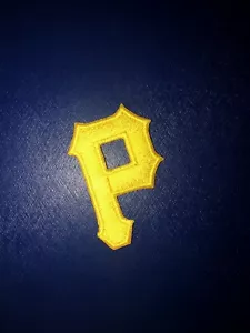 Pittsburgh Pirates Bügelbild Logo Aufnäher 1,5”x2” - Bild 1 von 2