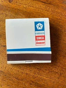 neue Streichhölzer 60er Jahre Auto SIMCA SUNBEAM - Bild 1 von 4