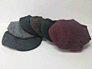 Scottish Tweed Wool Flat Cap Men Boys in various designs - One size fits Most - Picture 1 of 9