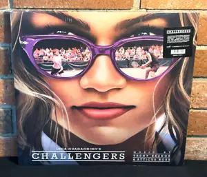 CHALLENGERS - Soundtrack, 1st Press BLACK VINYL LP Gatefold + Extras New! - Picture 1 of 8