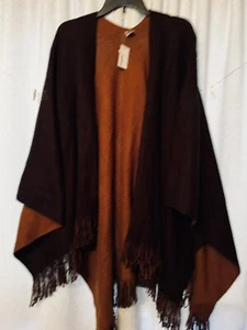 NWT Sonoma Wrap Shawl Cape; One Size - Picture 1 of 4