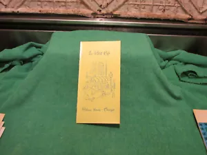 1947 Palmer House Le Petit Cafe Chicago Canape Drinks Menu Nice Ephemera Paper - Picture 1 of 3