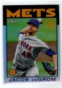 2021 Topps Chrome '86 Topps #86BC23 Jacob deGrom (ref 187201) - Picture 1 of 1