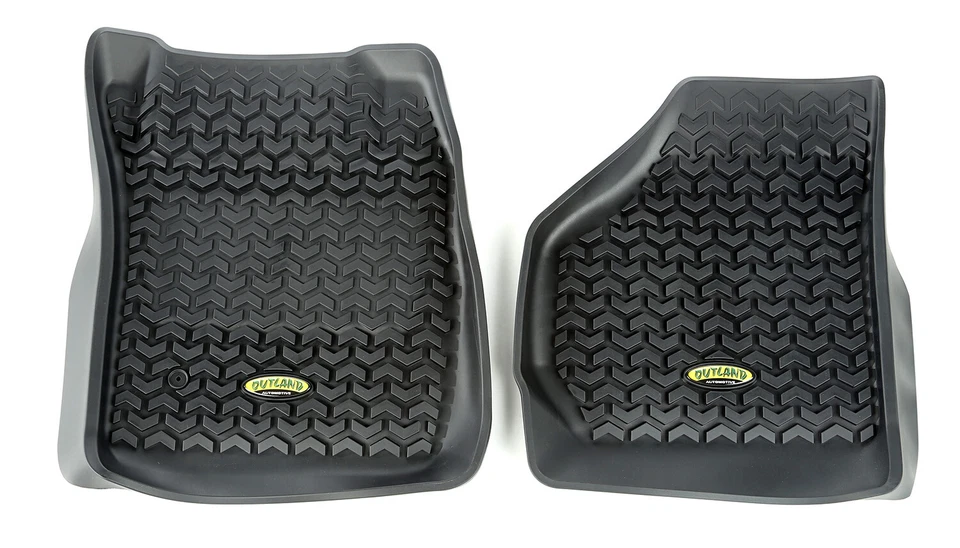 Forros de piso delanteros negros para Ford F250 1999-2007 398290207 Foto 1 de 1