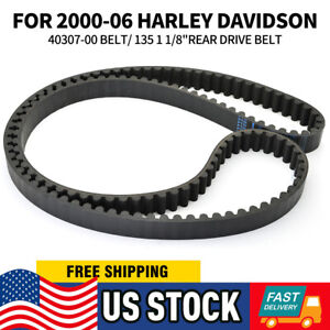 135T 1-1/8" Rear Drive Belt 40307-00 for Harley Flst Fatboy Deluxe &Fxst 6058437