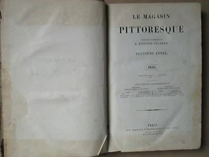 MAGASIN PITTORESQUE, 1841 : Egypte Syrie Turquie, Albert Dürer, voyages...) - Picture 1 of 12