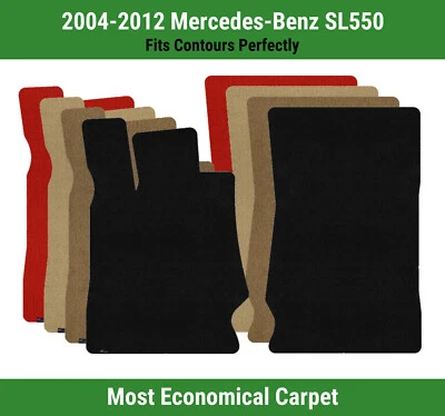 Alfombrillas de primera fila Lloyd Velourtex para Mercedes-Benz SL550 2004-2012  Foto 1 de 4