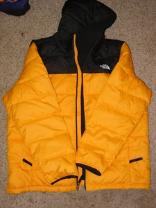 Chaqueta con Capucha The North Face Roxborough Luxe NFOA47DY Plumón de Ganso Amarillo Talla XXL - Imagen 1 de 12