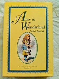 Alice in Wonderland House of Playing Cards Deck And Book U.S. Games Systems Inc. - Bild 1 von 8