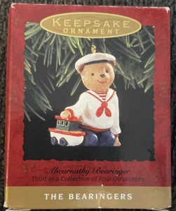 Abearnathy Bearinger #3 Hallmark Keepsake adorno de Navidad 1993 nuevo - Imagen 1 de 3