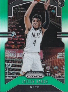 JAYLEN HANDS GREEN PRIZM ROOKIE PRIZM 2019-20 BROOKLYN NETS - Picture 1 of 2