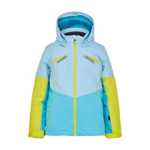 Spyder Girl's Conquer Snow Ski Winter Jacket Bahama Blue 12 Big Kids - Picture 1 of 2