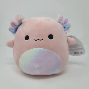 Squishmallows Archie Axolotl Pink Plush Toy KellyToy Jazwares Plushie 7.5"  - Picture 1 of 8