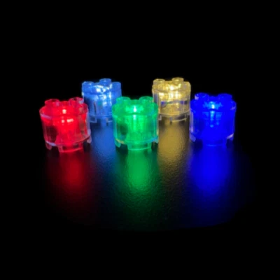 MARKENLOS Klemmbausteine LED-Licht Beleuchtung Bricks Building Blocks Lampen City Technic