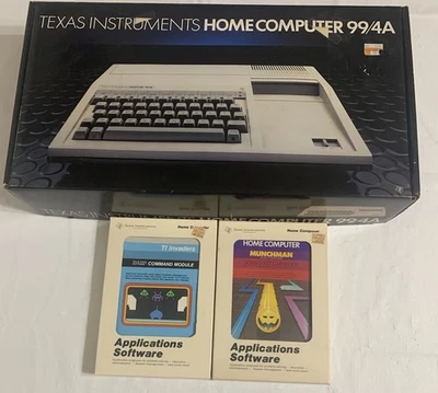 Texas Instruments TI-99/4A Heimcomputer komplett in OVP ungetestet - Bild 1 von 4