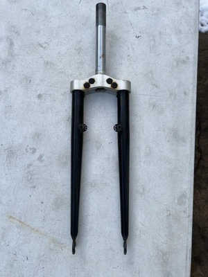 Horquilla de montaña rígida TANGE Switchblade de colección 1" roscada 26" freno de llanta Foto 1 de 4