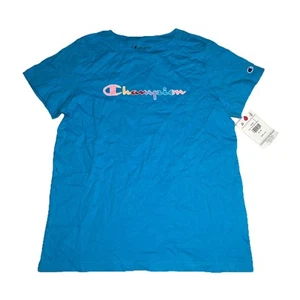 Champion New Palatinate Blue Tshirt 404541 Girls Tshirt Size XL 16 - Picture 1 of 5