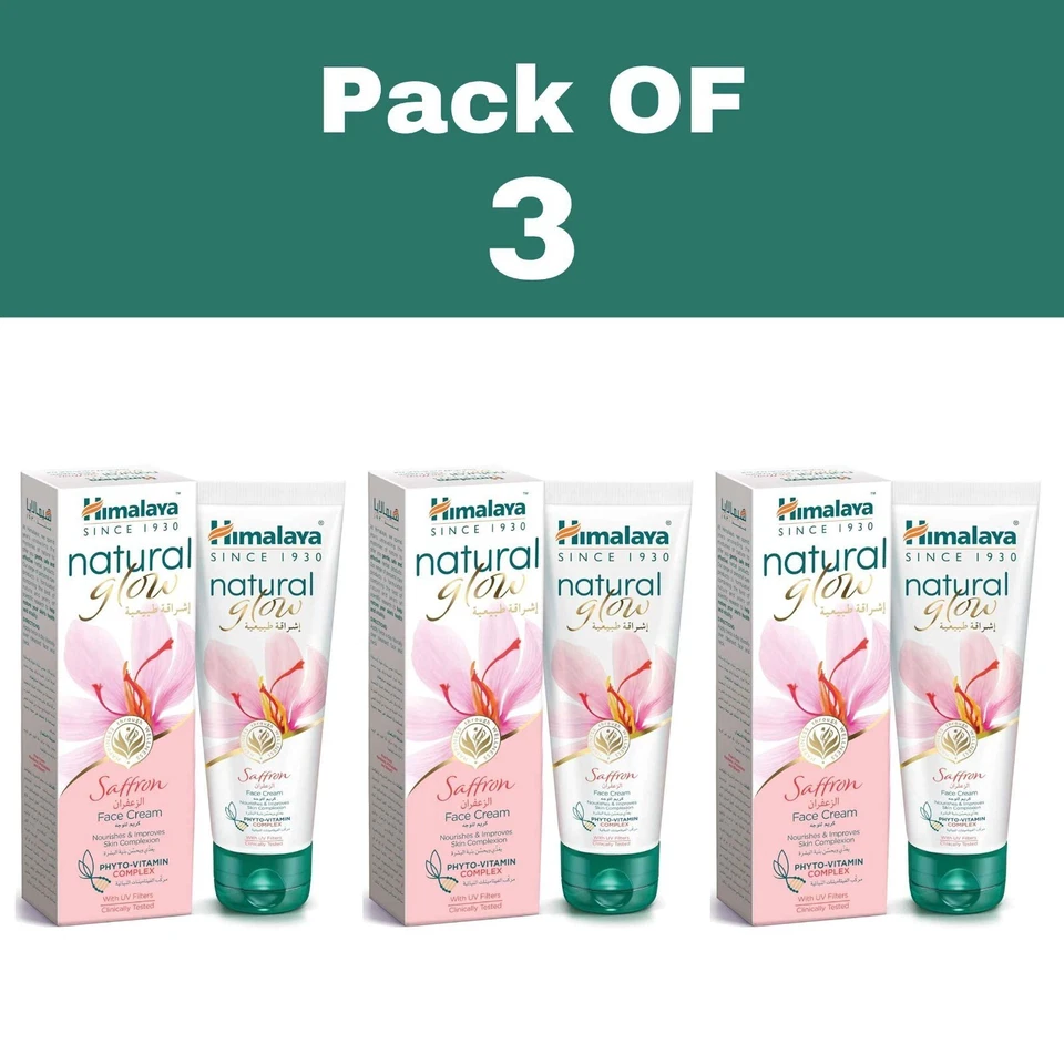 3 X Crema de Equidad Brillo Natural del Himalaya - 50gm ENVÍO GRATUITO Foto 1 de 4