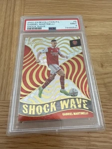 Gabriel Martinelli Shockwave 2022 Revolution PSA 9 Arsenal FC - Picture 1 of 2