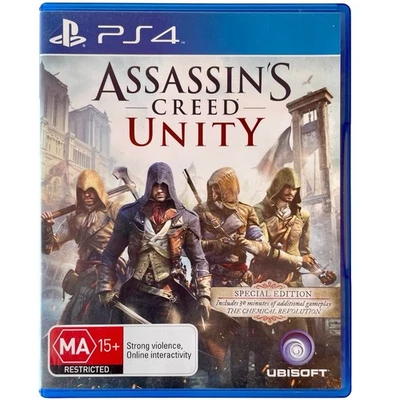 Assassin’s Creed Unity PlayStation 4 PS4 Game PAL Special Edition Ubisoft - Image 1 of 4