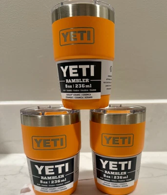 🦀 Yeti 8 ounce Durasip KCO Cups with Yeti KCO magslider EUROPE ONLY RELEASE 🦀