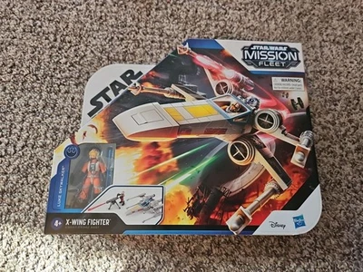 Star Wars Mission Fleet “Luke Skywalker” X-Wing Fighter com boneco - Imagem 1 de 2