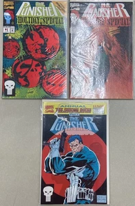 Punisher Holiday Special 1 + 2 Marvel 1992 93 Punisher Annual 5 High Grade  - Bild 1 von 24