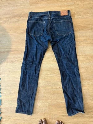 Wallace & Barnes Slim-Fit Rigid Jean in Japanese Selvedge Denim Size 32x34 - Image 1 of 4