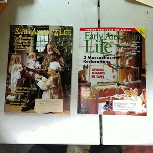 Early American Life  - 2 Magazines - Christmas Dec  1993 & Dec 2001 - Foto 1 di 23