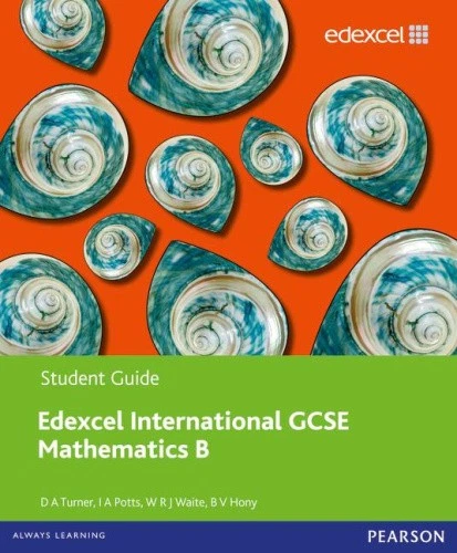 Pearson Edexcel International GCSE Mathematics B Student Book (Edexcel - Imagen 1 de 1