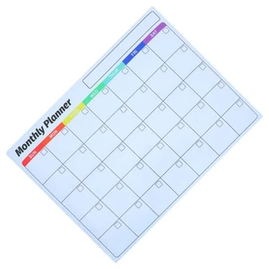  Dry Erase Whiteboard Stickers Calendar Reusable Adhesive Chalkboard - Picture 1 of 12