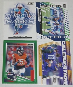 2025 Score Football Insert & Parallel Singles - Pick From Drop Menu - Picture 1 of 11