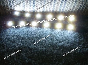 PAR DE TIRAS LED BLANCAS 5050 SMD 6 PULGADAS SE ADAPTA A TODOS LOS PONTIAC SCION VW - Imagen 1 de 2