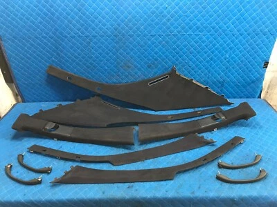 96-98 MERCEDES BENZ E320 E300 E430 INTERIOR A PILLAR TRIM PANEL SET GRAB HANDLE - Image 1 of 4