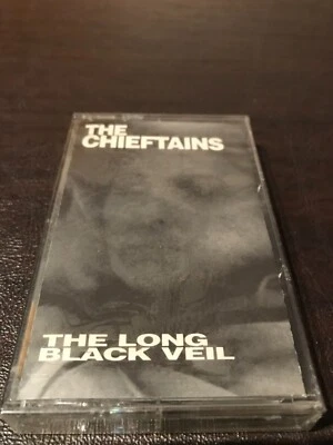 FACTORY SEALED CASSETTE TAPE THE CHIEFTAINS THE LONG BLACK VEIL - Image 1 of 2