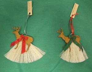 Western Pferde Deko - Pferdehaarschmuck rostige Blech Hirsch - Cowboy Sammlerstücke - Bild 1 von 3