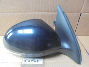 VW VOLKSWAGEN TIGUAN 2015 OFFSIDE DRIVER SIDE ELECTRIC DOOR MIRROR BLACK LC9X - Picture 1 of 12