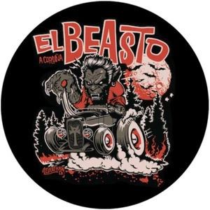 Chapa/Badge El Beasto (Leviathan) . pin button rock and roll punk garage - Imagen 1 de 2
