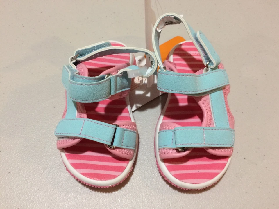 NUEVO CON ETIQUETAS GYMBOREE Jungle Brights Rosa Sandalias Zapatos Niño Niña 6,8 Foto 1 de 2