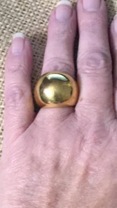 EDFORCE Edelstahl goldfarben]]]]]]]]]]]]]]]]]]]]]]]]]]]]]]]]]]]Ringgröße 7,5 - Bild 1 von 4