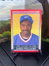 1990 Score James Williams #613 Football Card