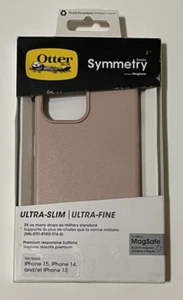 OtterBox Symmetry Ultra Slim Phone Case for iPhone 13, 14, 15 Light Pink - Bild 1 von 2