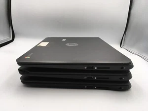 Lot of 3 HP Chromebook 14 SMB Minor Damage Missing Components For Parts- FT - Picture 1 of 10