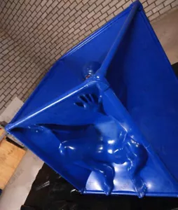 Cubo de vacío de goma de látex 1026 aglutinante de cama 1*1*1m orificio de cabeza personalizado 0,4 mm - Imagen 1 de 5