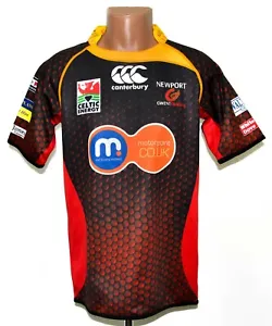 NEWPORT GWENT DRAGONS RUGBY UNION SHIRT JERSEY CANTERBURY SIZE M - Picture 1 of 8