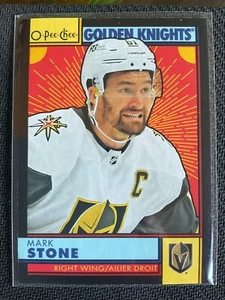 Mark Stone 2022-23 O-Pee-Chee OPC Black Parallel Card #084/100 - Picture 1 of 1
