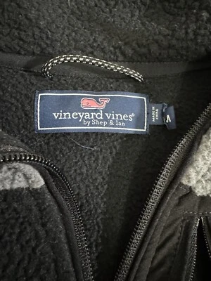 CHAQUETA SHERPA MEDIA CREMALLERA MEDIANA VINEYARD VINES STILLWATER HIGH PILE NUEVA Foto 1 de 4
