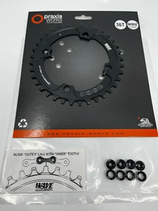 Plato MTB de 4 brazos THM PraxisWorks 1xBCD104 - se adapta a Shimano/SRAM 10/11/12 velocidades - Imagen 1 de 8