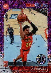 CAM REDDISH 2019-20 NBA Hoops Premium Stock Purple Disco Prizm #207 RC Hawks - Picture 1 of 1